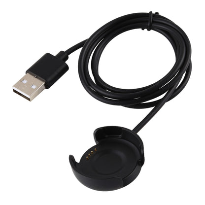 1m Portable Smart Watch Cradle Charger USB Charging Cable for Amazfit A1801(Black) - Charger by buy2fix | Online Shopping UK | buy2fix