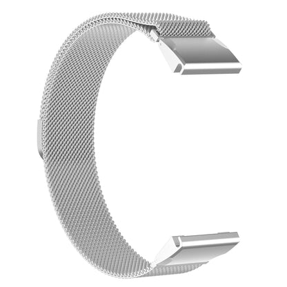For Garmin Fenix 6X Milanese Watch Band(Silver) - Watch Bands by buy2fix | Online Shopping UK | buy2fix