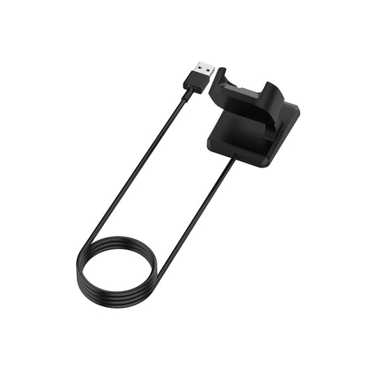 Smartwatch Replacement USB Charger Charging Dock Adapter for Fitbit Versa 2, Cable Length: 1m(Black) - Charger by buy2fix | Online Shopping UK | buy2fix