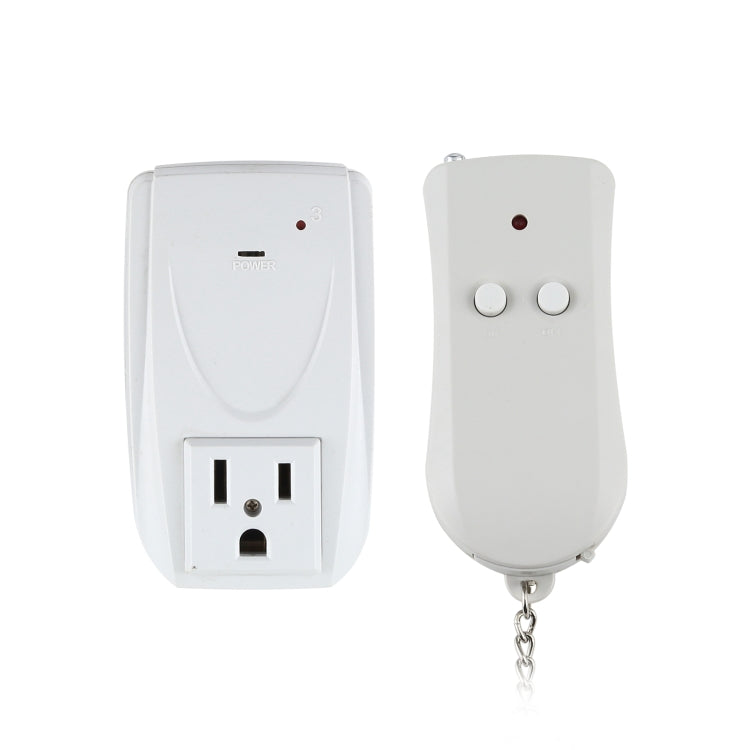 110V Indoor Wireless Smart Remote Control Switch with Single Keychain Transmitter, US Plug - Smart Switch by buy2fix | Online Shopping UK | buy2fix