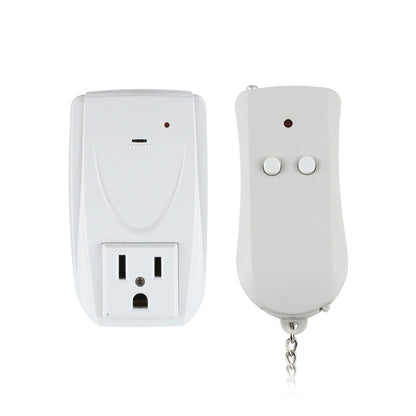 110V Indoor Wireless Smart Remote Control Switch with Single Keychain Transmitter, US Plug - Smart Switch by buy2fix | Online Shopping UK | buy2fix
