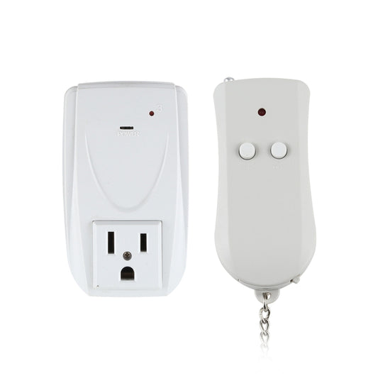 110V Indoor Wireless Smart Remote Control Switch with Single Keychain Transmitter, US Plug - Smart Switch by buy2fix | Online Shopping UK | buy2fix