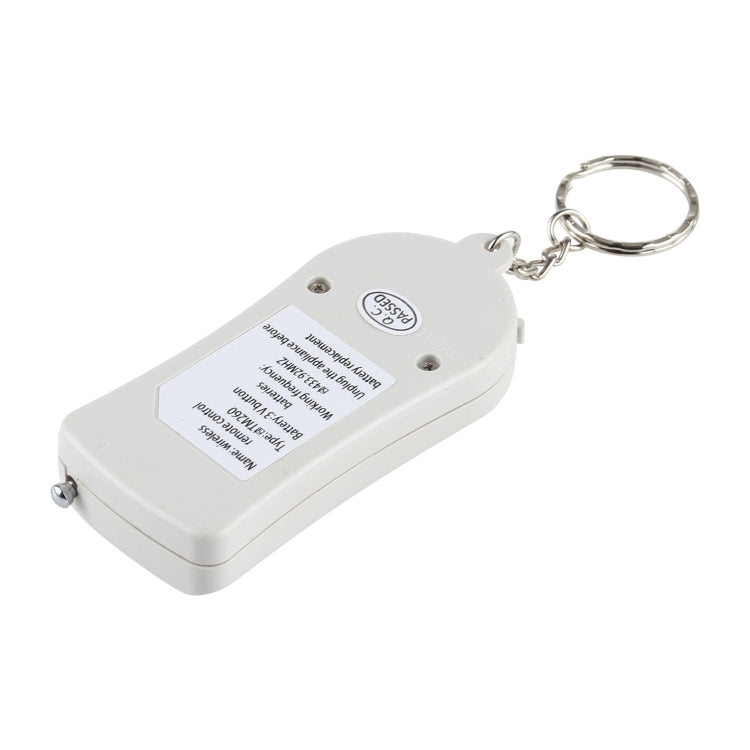 110V Indoor Wireless Smart Remote Control Switch with Single Keychain Transmitter, US Plug - Smart Switch by buy2fix | Online Shopping UK | buy2fix