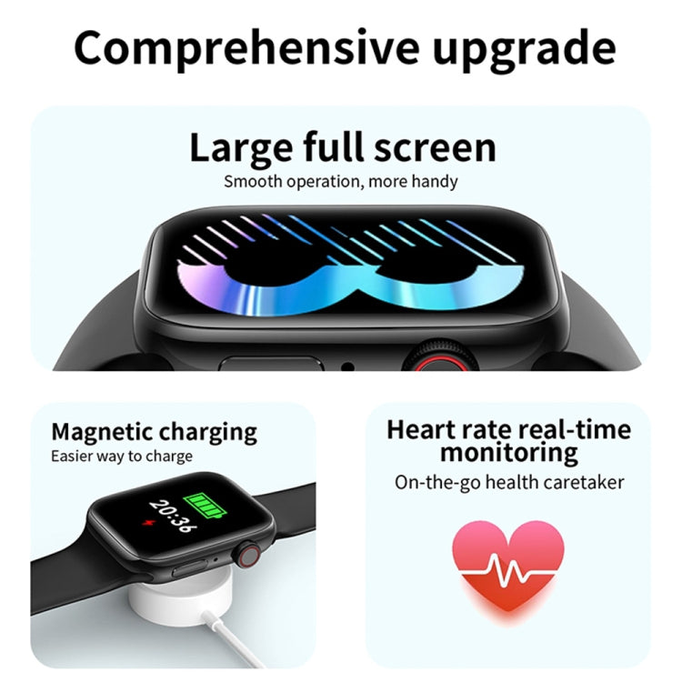 T900 PRO MAX L BIG 1.92 inch Large Screen Waterproof Smart Watch, Support Heart Rate / Blood Pressure / Oxygen / Multiple Sports Modes (Pink) by buy2fix