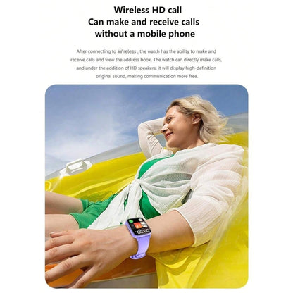 DM60 1.83 inch IP68 Waterproof Smart Watch, Support Body Temperature Monitoring / Heart Rate / Blood Oxygen / Blood Pressure Monitoring (Black) by buy2fix