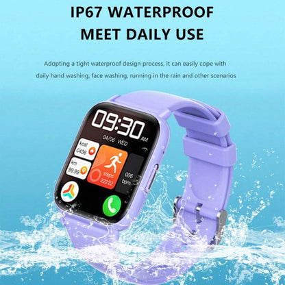 DM60 1.83 inch IP68 Waterproof Smart Watch, Support Body Temperature Monitoring / Heart Rate / Blood Oxygen / Blood Pressure Monitoring (Pink) by buy2fix