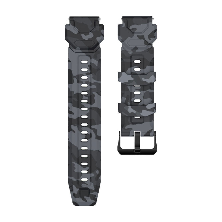For KOSPET TANK M1 Pro (CA0832B) Silicone Watch Band (Camouflage) by buy2fix