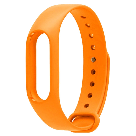 For Xiaomi Mi Band 2 (CA0600B) Colorful Wrist Bands Bracelet, Host not Included(Orange) - Watch Bands by Xiaomi | Online Shopping UK | buy2fix