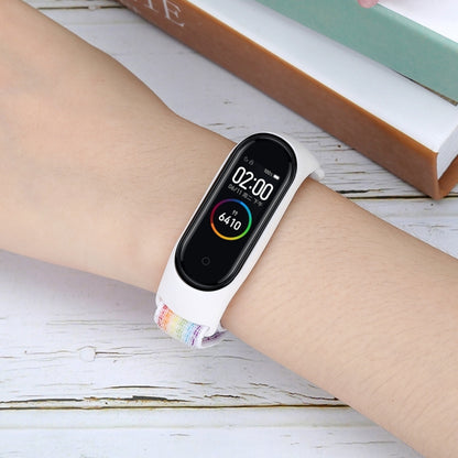 Smart Watch Nylon Woven Watch Band for Xiaomi Mi Band 3 / 4(Colour) - Watch Bands by buy2fix | Online Shopping UK | buy2fix