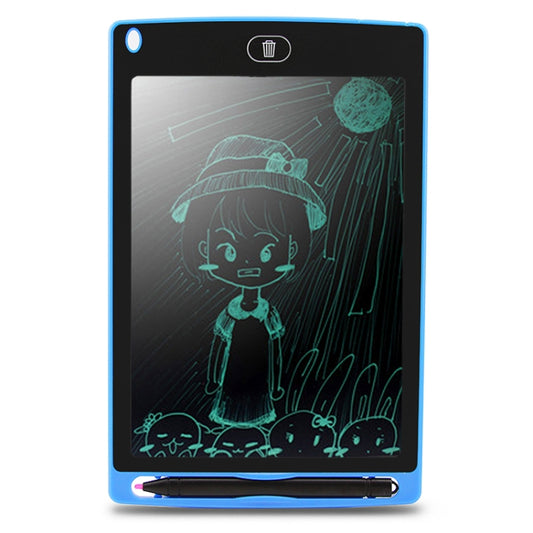 Portable 8.5 inch LCD Writing Tablet Drawing Graffiti Electronic Handwriting Pad Message Graphics Board Draft Paper with Writing Pen(Blue) by buy2fix