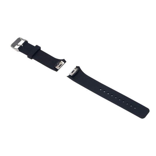 Solid Color Watch Band for Galaxy Gear S2 R720(Black) - Watch Bands by buy2fix | Online Shopping UK | buy2fix
