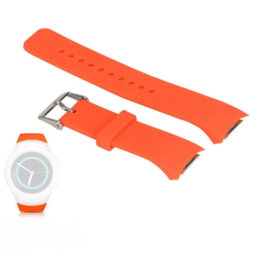 Solid Color Watch Band for Galaxy Gear S2 R720(Coral Red) - Watch Bands by buy2fix | Online Shopping UK | buy2fix