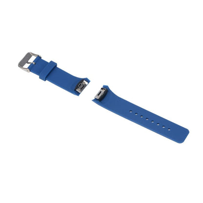 Solid Color Watch Band for Galaxy Gear S2 R720(Dark Blue) - Watch Bands by buy2fix | Online Shopping UK | buy2fix