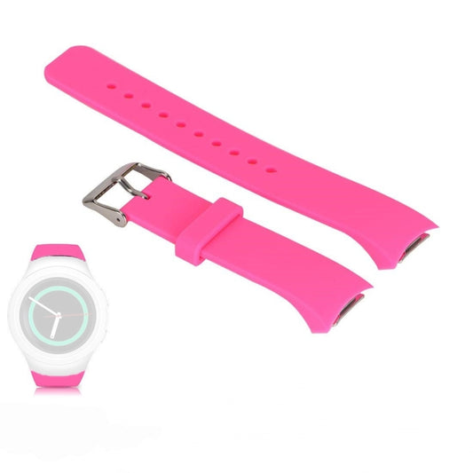 Solid Color Watch Band for Galaxy Gear S2 R720(Pink) - Watch Bands by buy2fix | Online Shopping UK | buy2fix