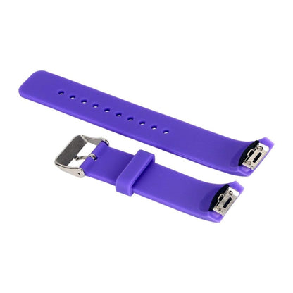 Solid Color Watch Band for Galaxy Gear S2 R720(Purple) - Watch Bands by buy2fix | Online Shopping UK | buy2fix