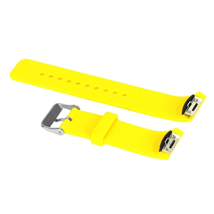 Solid Color Watch Band for Galaxy Gear S2 R720(Yellow) - Watch Bands by buy2fix | Online Shopping UK | buy2fix