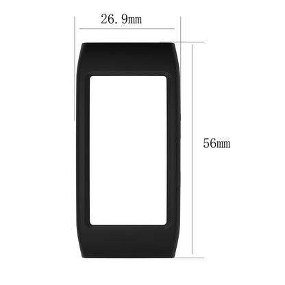 For Galaxy Gear Fit2 / Fit2 Pro R360 Watch Protective Case(Cyan) - Watch Cases by buy2fix | Online Shopping UK | buy2fix