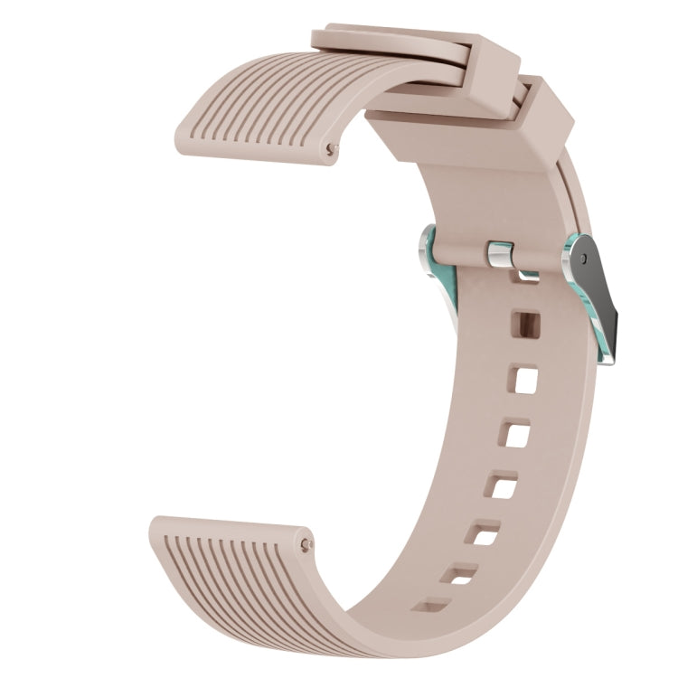 Vertical Grain Watch Band for Galaxy Watch 42mm(Khaki) - Watch Bands by buy2fix | Online Shopping UK | buy2fix