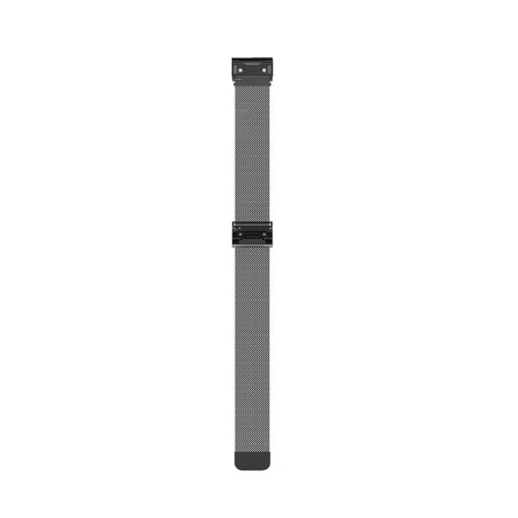 For Garmin Fenix 7X Milanese Watch Band (Silver) - Watch Bands by buy2fix | Online Shopping UK | buy2fix
