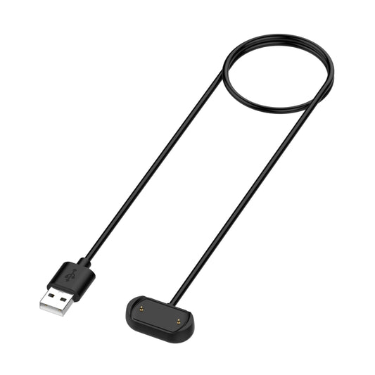 For Amazfit T-Rex 2 Magnetic Cradle Charger USB Charging Cable, Lenght: 1m(Black) - Charger by buy2fix | Online Shopping UK | buy2fix