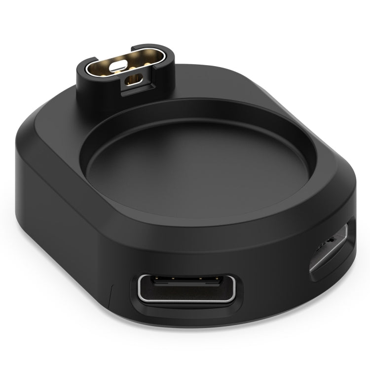 For Garmin Watch Charging Base Adapter(Black) - Charger by buy2fix | Online Shopping UK | buy2fix