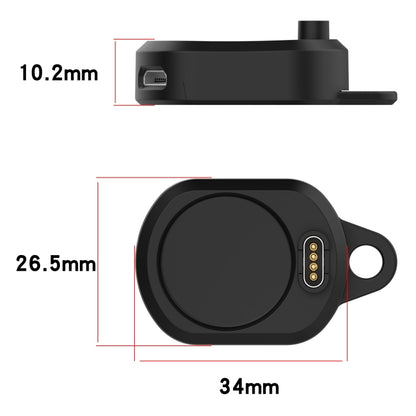 For Garmin Watch Charging Base Adapter(Black) - Charger by buy2fix | Online Shopping UK | buy2fix