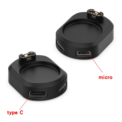 For Garmin Watch Charging Base Adapter(Black) - Charger by buy2fix | Online Shopping UK | buy2fix