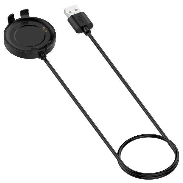 For Ticwatch GTK Magnetic Cradle Charger USB Charging Cable, Lenght: 1m (Black) - Charger by buy2fix | Online Shopping UK | buy2fix