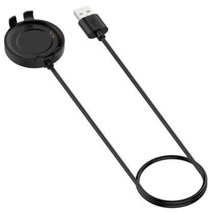 For Ticwatch GTK Magnetic Cradle Charger USB Charging Cable, Lenght: 1m (Black) - Charger by buy2fix | Online Shopping UK | buy2fix