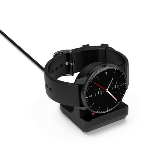 For Amazfit T-Rex 2 Smartwatch Silicone Charging Bracket(Black)