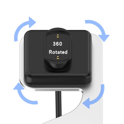 For Amazfit GTR3 / GTR3 Pro / GTS3 Rotatable Magnetic Metal Charging Base(Silver) - Charger by buy2fix | Online Shopping UK | buy2fix