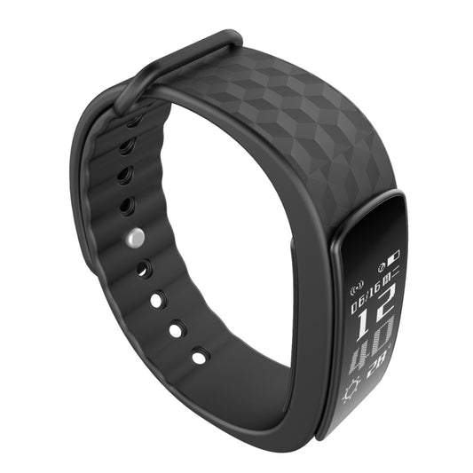 IWOWN i3 HR 0.96 inch OLED Display Bluetooth 4.0 Smart Bracelet, Support Call / Message Display,Time Display, Heart Rate Monitor, Sleep Management, Pedometer, Sedentary Reminder, Compatible with Android and iOS Phones (Black) - Smart Wristbands by buy2fix | Online Shopping UK | buy2fix