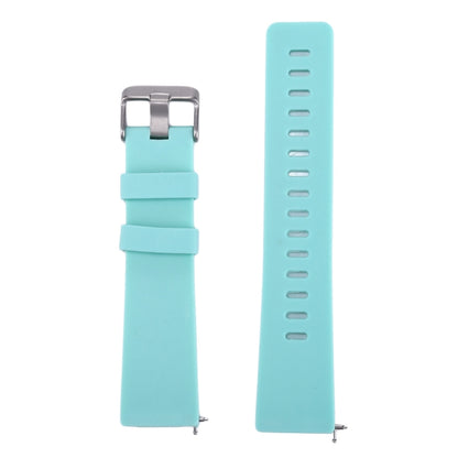 For Fitbit Versa / Versa 2 Simple Fashion Silicone Watch Band(Green) - Watch Bands by buy2fix | Online Shopping UK | buy2fix