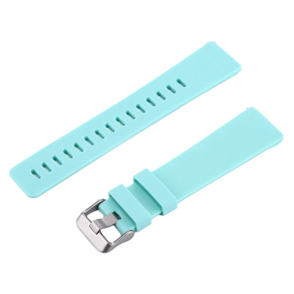 For Fitbit Versa / Versa 2 Simple Fashion Silicone Watch Band(Green) - Watch Bands by buy2fix | Online Shopping UK | buy2fix