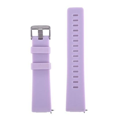 For Fitbit Versa / Versa 2 Simple Fashion Silicone Watch Band(Light Pink) - Watch Bands by buy2fix | Online Shopping UK | buy2fix