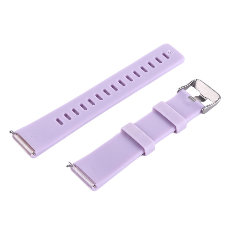 For Fitbit Versa / Versa 2 Simple Fashion Silicone Watch Band(Light Pink) - Watch Bands by buy2fix | Online Shopping UK | buy2fix