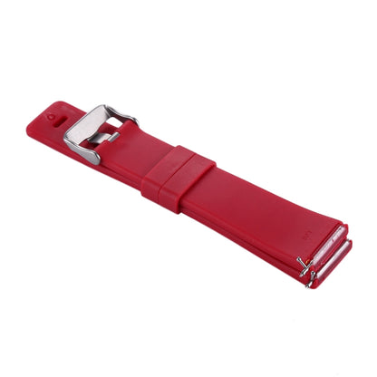 For Fitbit Versa / Versa 2 Simple Fashion Silicone Watch Band(Red) - Watch Bands by buy2fix | Online Shopping UK | buy2fix