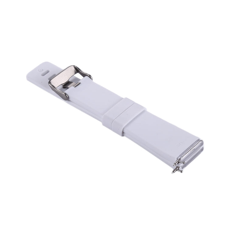 For Fitbit Versa / Versa 2 Simple Fashion Silicone Watch Band(White) - Watch Bands by buy2fix | Online Shopping UK | buy2fix