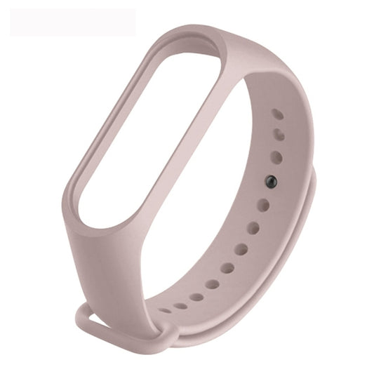Pure Color Soft TPU  Watch Bands for Xiaomi Mi Band 4, Host Not Included(Pink) - Watch Bands by buy2fix | Online Shopping UK | buy2fix
