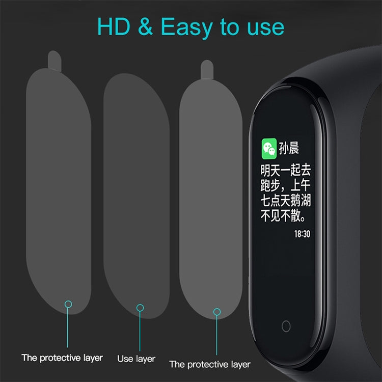 PET Soft Screen Protective Film for Xiaomi Mi Band 5/6 - Screen Protector by buy2fix | Online Shopping UK | buy2fix