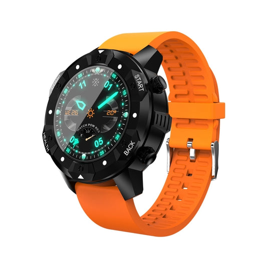 S3 1.39 inch OLED Screen Display Bluetooth Smart Watch, IP67 Waterproof, Support Compass / Heart Rate Monitor / SIM Card / GPS Navigation, Compatible with Android and iOS Phones(Orange) by buy2fix