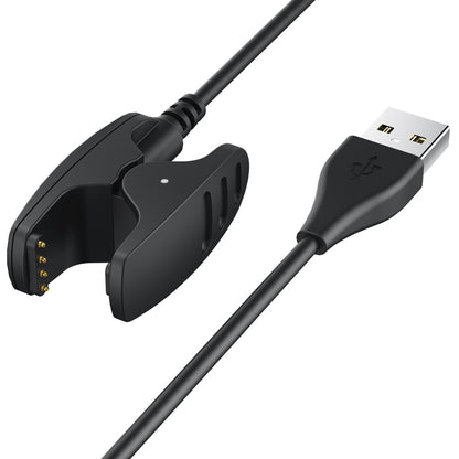 For Suunto Ambit3 Vertical Smart Watch Charger Cable Clamp, Cable Length: 1m(Black) -  by buy2fix | Online Shopping UK | buy2fix