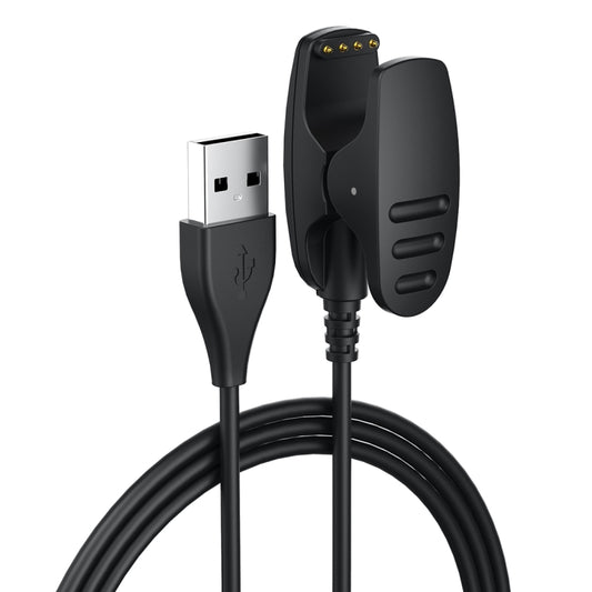 For Suunto Ambit3 Vertical Smart Watch Charger Cable Clamp, Cable Length: 1m(Black) -  by buy2fix | Online Shopping UK | buy2fix