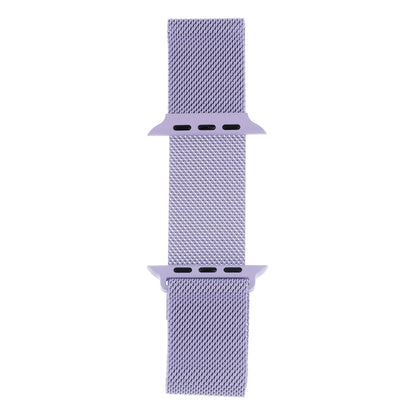 Milanese Loop Magnetic Stainless Steel Watch Band for Apple Watch Ultra 49mm&Watch Ultra 2 49mm / Series 10 46mm / 9&8&7 45mm / SE 3&SE 2&6&SE&5&4 44mm / 3&2&1 42mm(Light Purple) by buy2fix