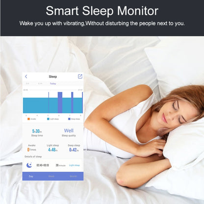 TLW B3 Fitness Tracker 0.66 inch OLED Screen Wristband Smart Bracelet, IP67 Waterproof, Support Sports Mode / Continuous Heart Rate Monitor / Sleep Monitor / Information Reminder(Black) by buy2fix