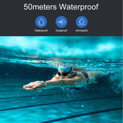 TLW B3 Fitness Tracker 0.66 inch OLED Screen Wristband Smart Bracelet, IP67 Waterproof, Support Sports Mode / Continuous Heart Rate Monitor / Sleep Monitor / Information Reminder(Red) by buy2fix