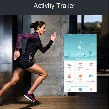 TLW B3 Fitness Tracker 0.66 inch OLED Screen Wristband Smart Bracelet, IP67 Waterproof, Support Sports Mode / Continuous Heart Rate Monitor / Sleep Monitor / Information Reminder(Red) by buy2fix