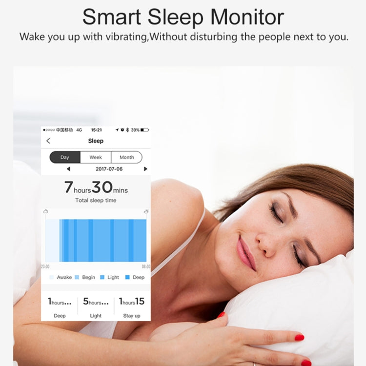 TLW T6 Fitness Tracker 0.96 inch OLED Display Wristband Smart Bracelet, Support Sports Mode / ECG / Heart Rate Monitor / Blood Pressure / Sleep Monitor (Black) by buy2fix