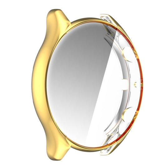 For Amazfit GTR 3 / GTR 3 Pro Full Coverage TPU Electroplating Watch Case(Gold) - Watch Cases by buy2fix | Online Shopping UK | buy2fix