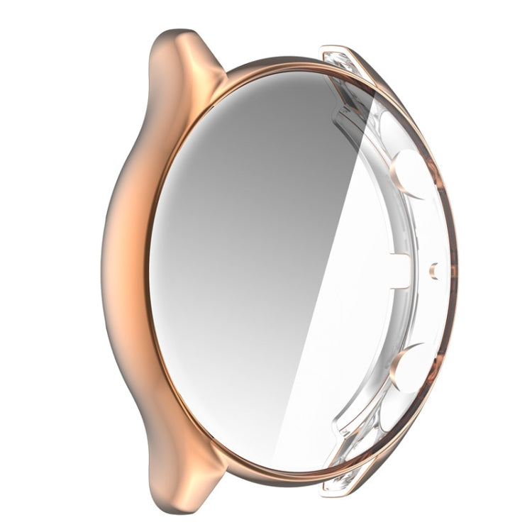 For Amazfit GTR 3 / GTR 3 Pro Full Coverage TPU Electroplating Watch Case(Rose Gold) - Watch Cases by buy2fix | Online Shopping UK | buy2fix